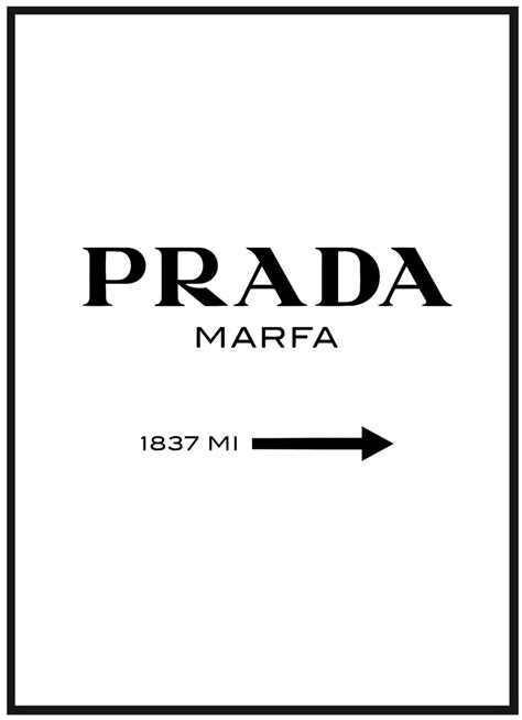 prada plakat|prada marfa poster.